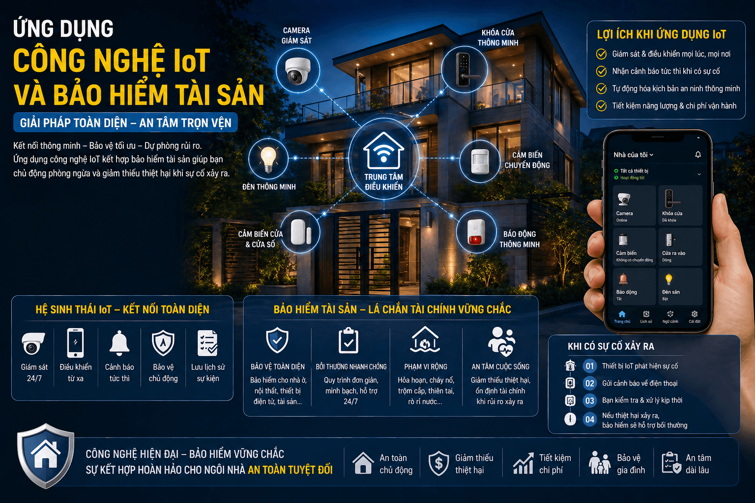 Ứng Dụng Công Nghệ IoT Và Bảo Hiểm Tài Sản