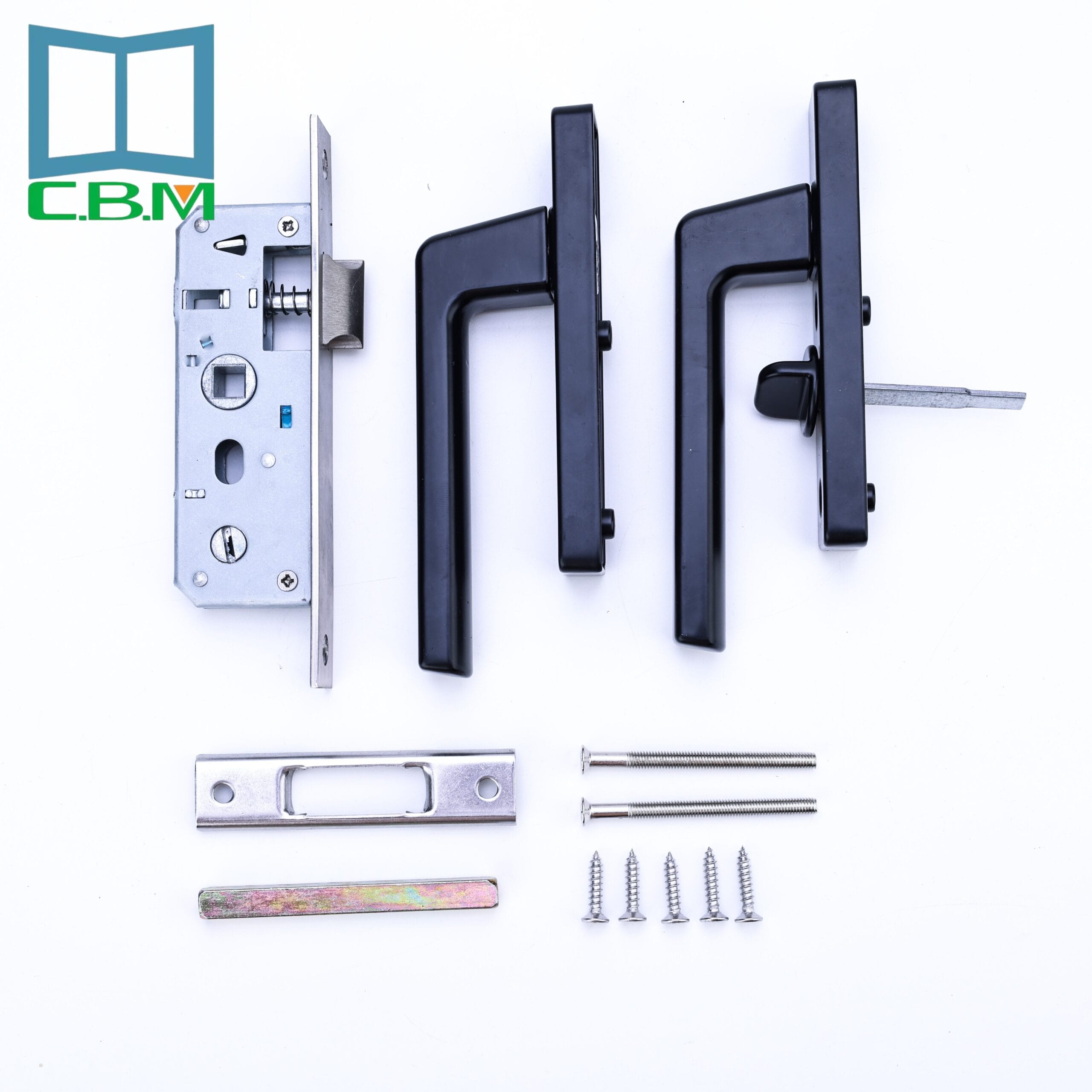 Bộ Khóa Tay Gạt Cửa Phòng Nhôm Xingfa C.B.M Inox 301