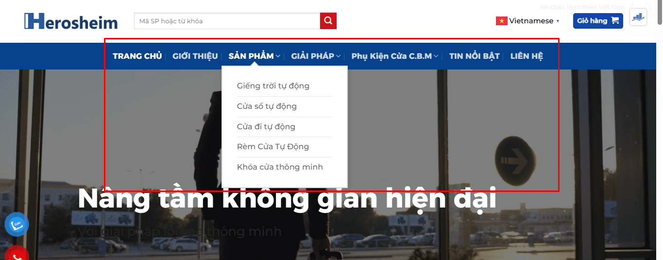 Danh mục sản phẩm Herosheim